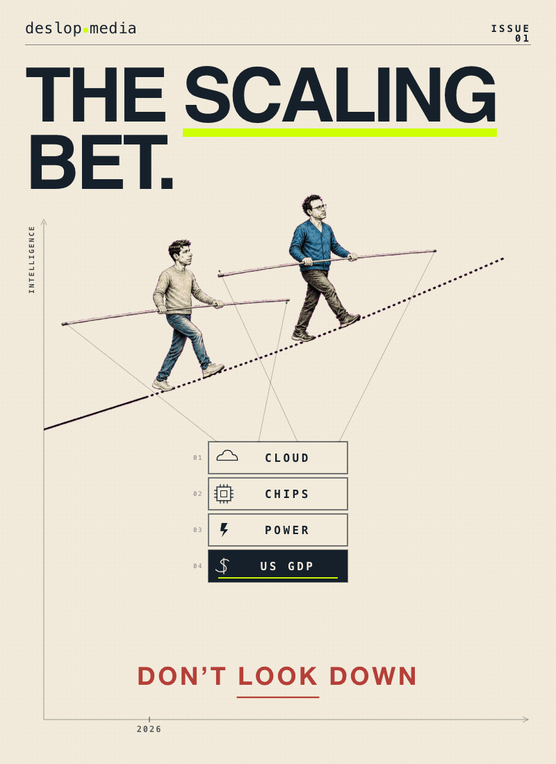 The Scaling Bet — cover
